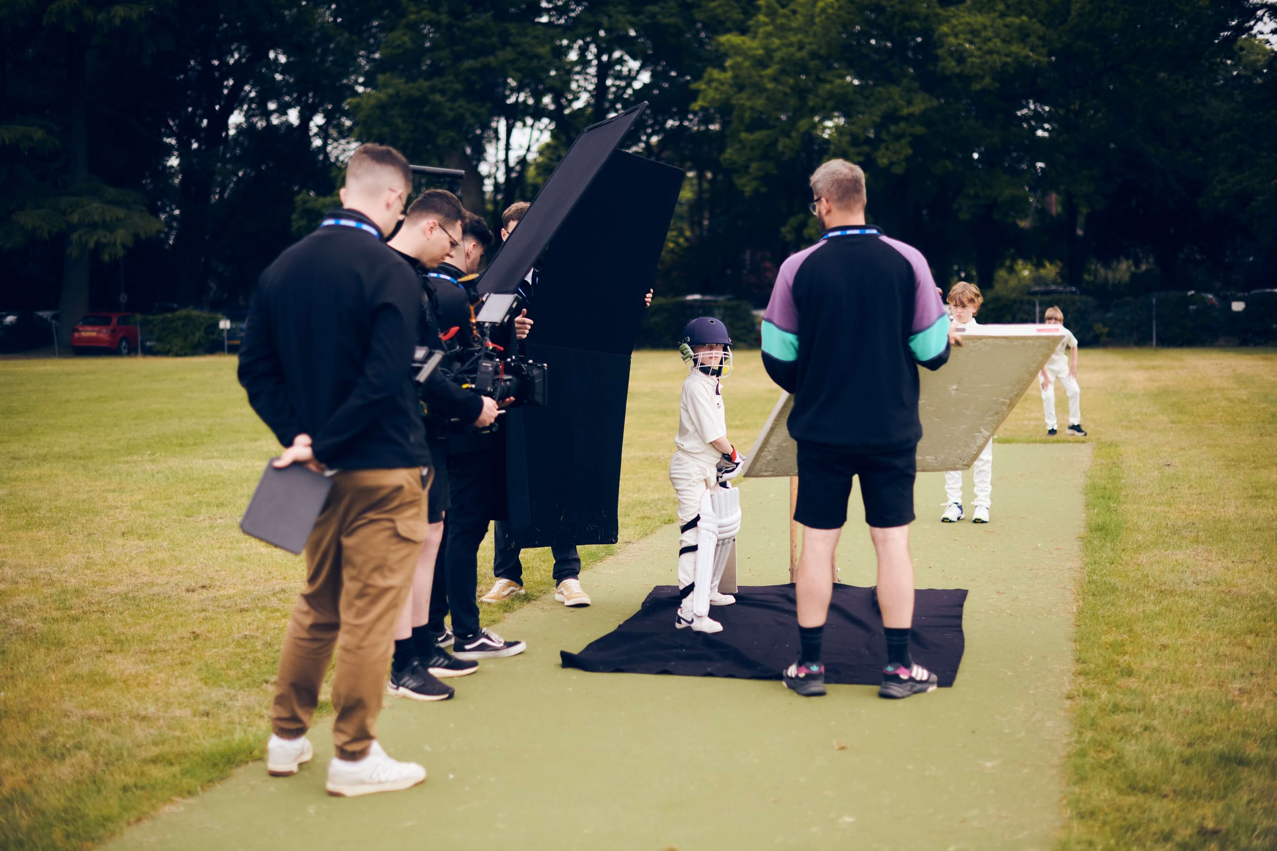 Feel Good Films filming an independent school in Wilmslow