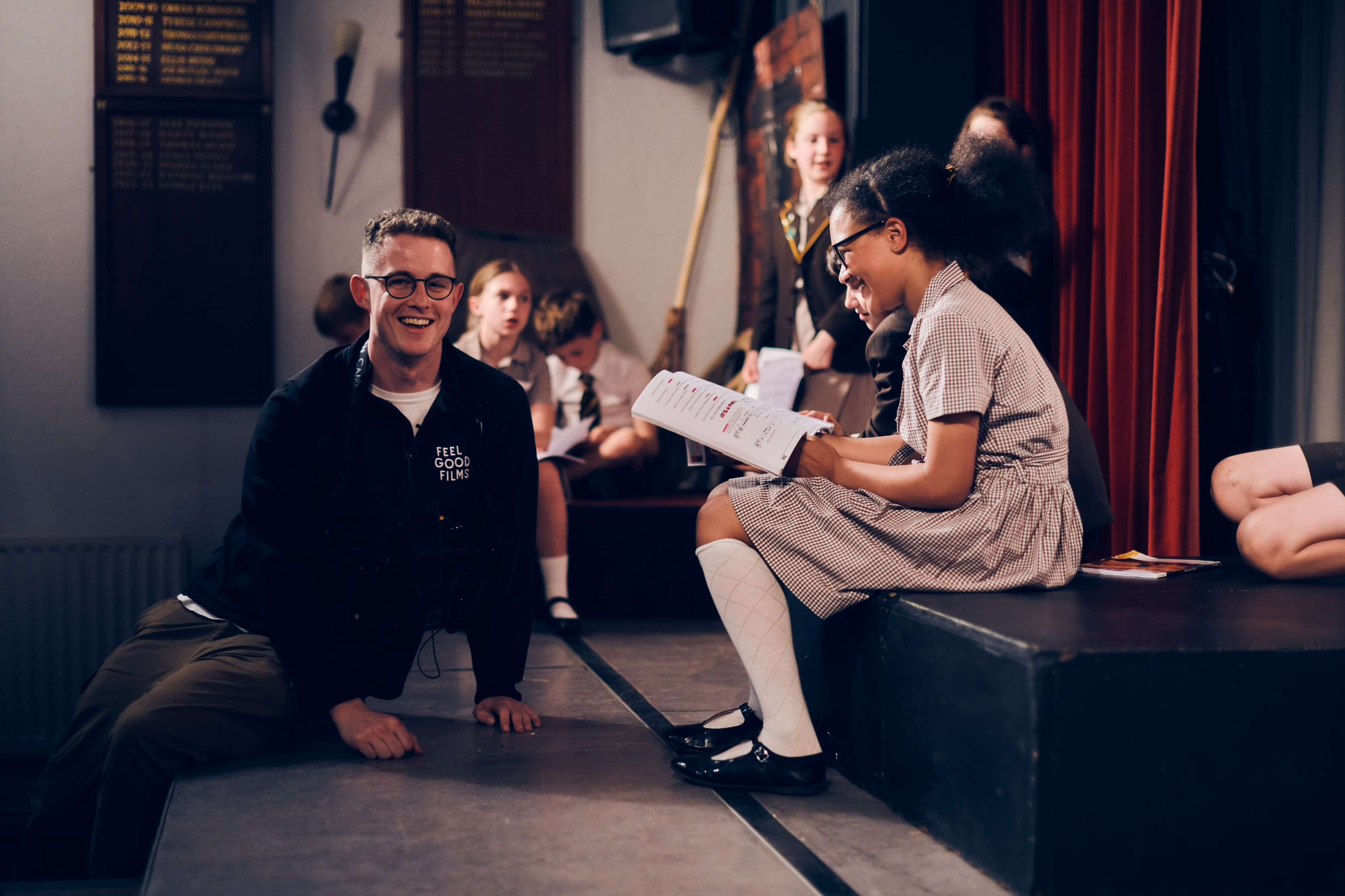 Feel Good Films filming an independent school in Wilmslow