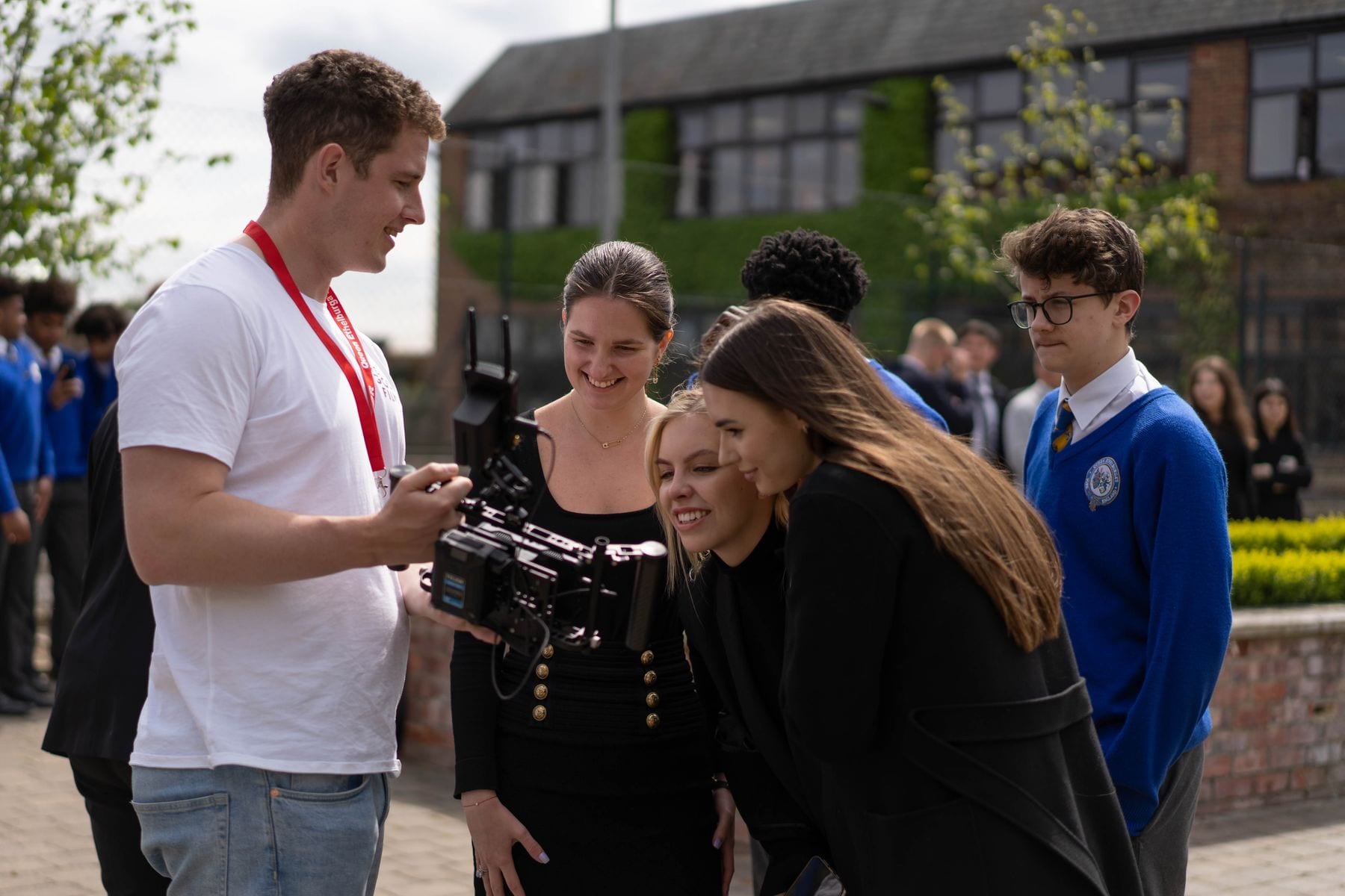 Feel Good Films filming an independent school in York