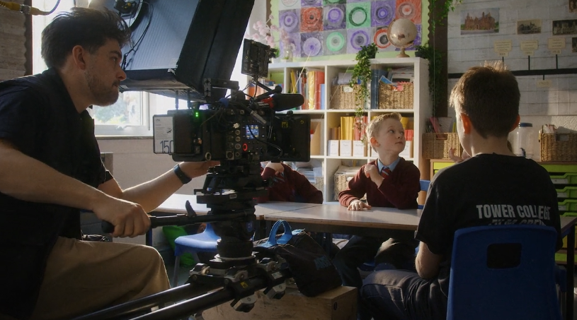 Feel Good Films filming students at Tower College