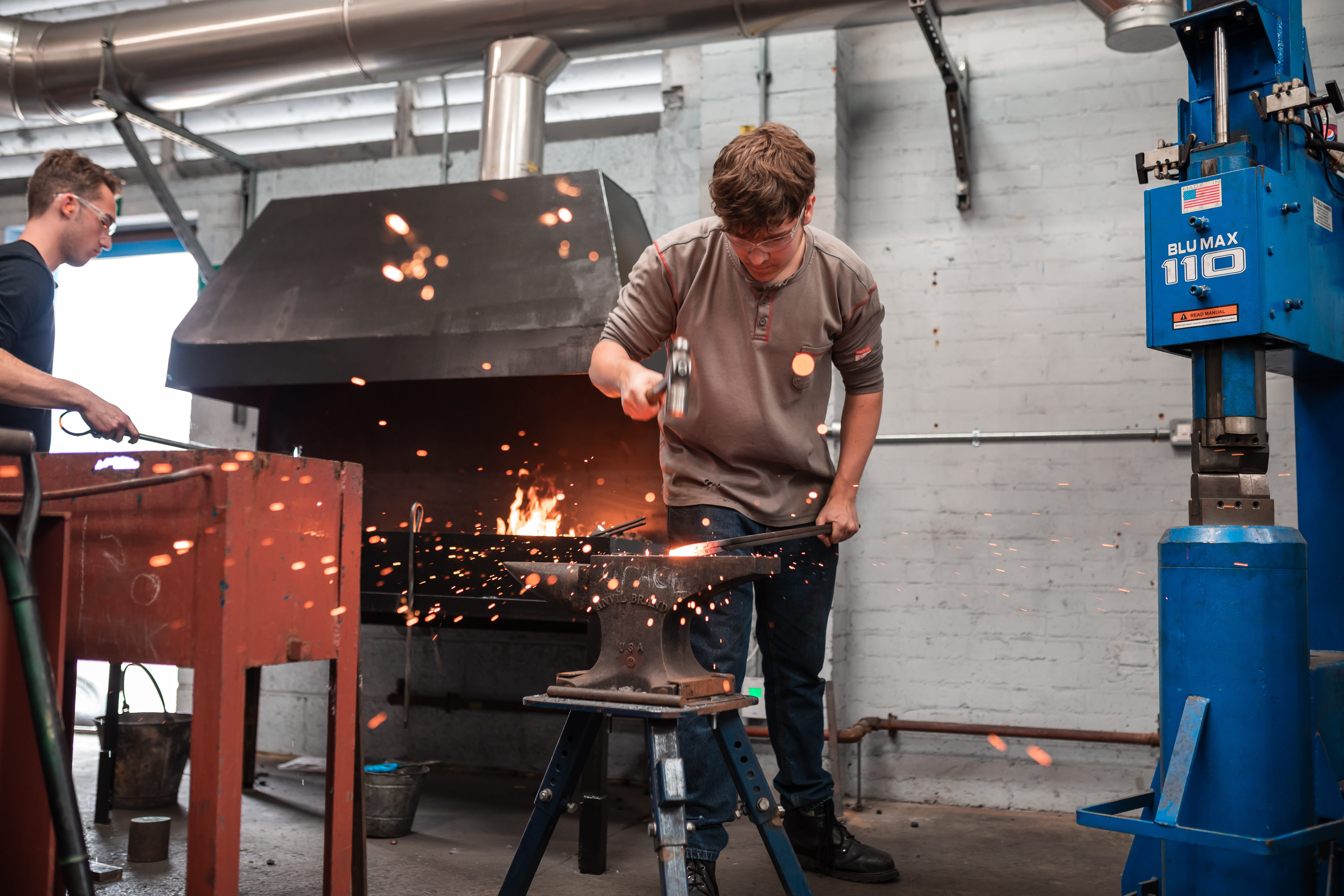 Feel Good Films filming students at Brinsbury College