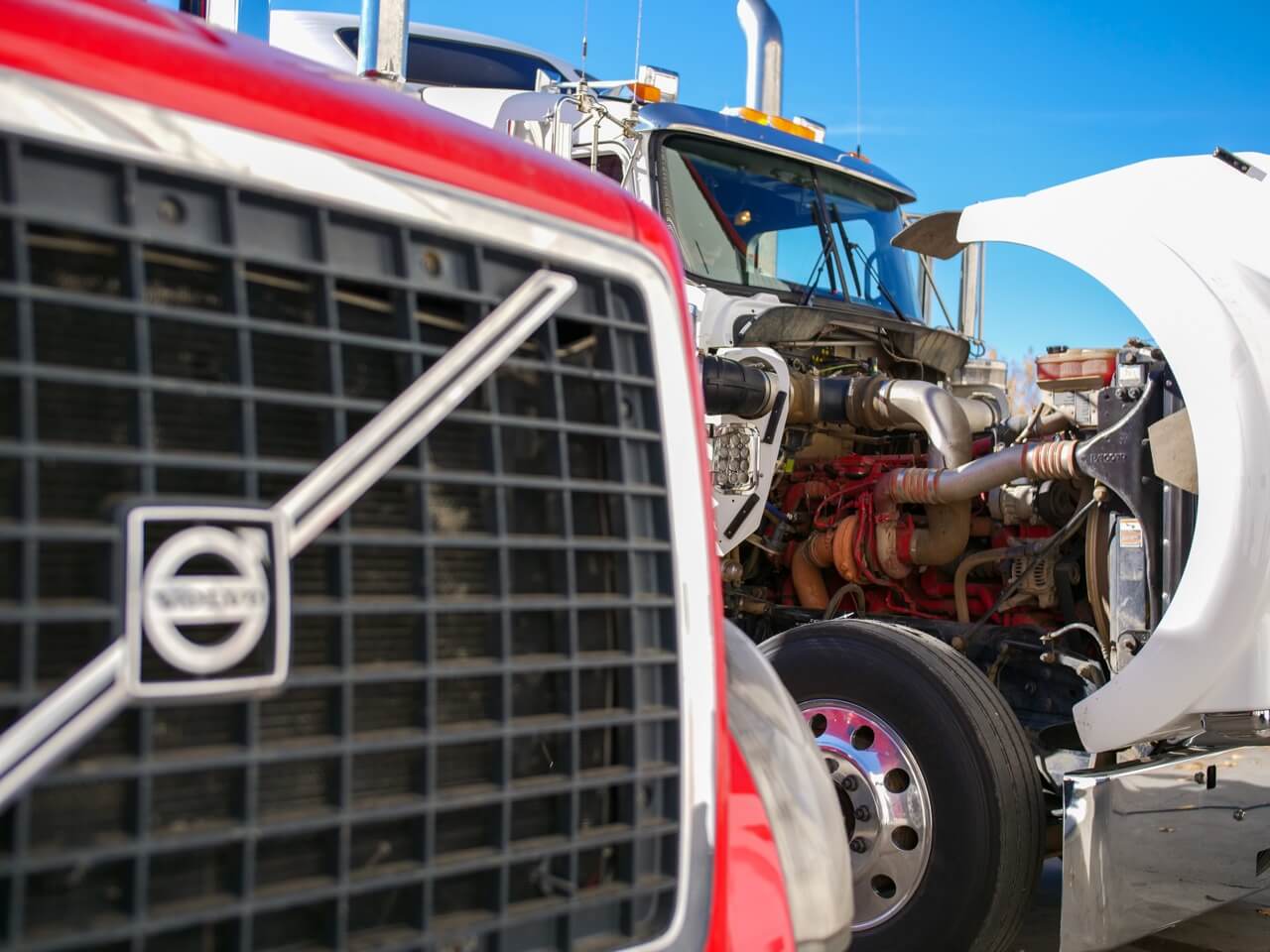 Diesel truck air filter maintenance