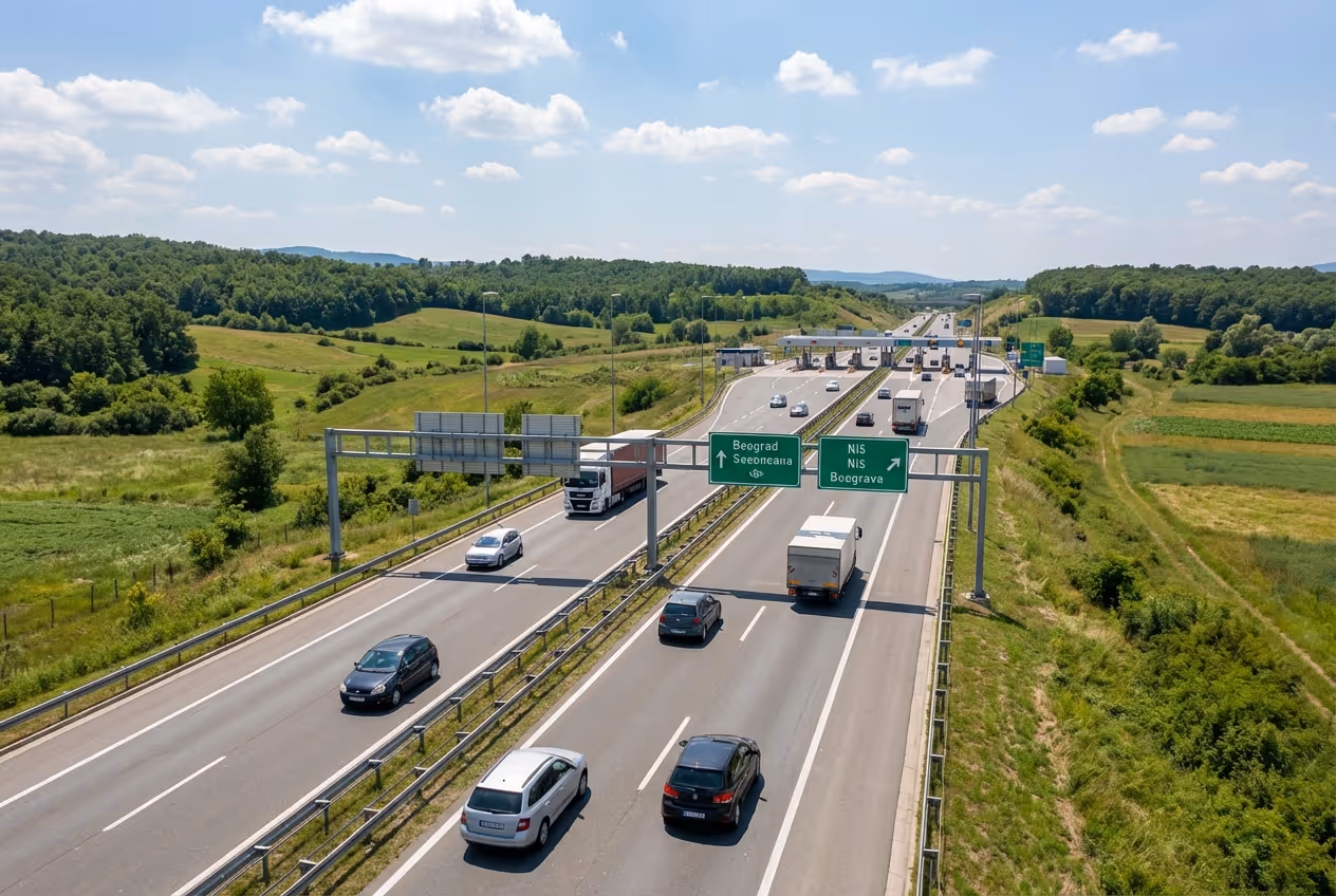 Highway traffic for road monitoring