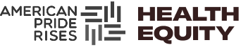 American Pride Rises | Health Equity logo