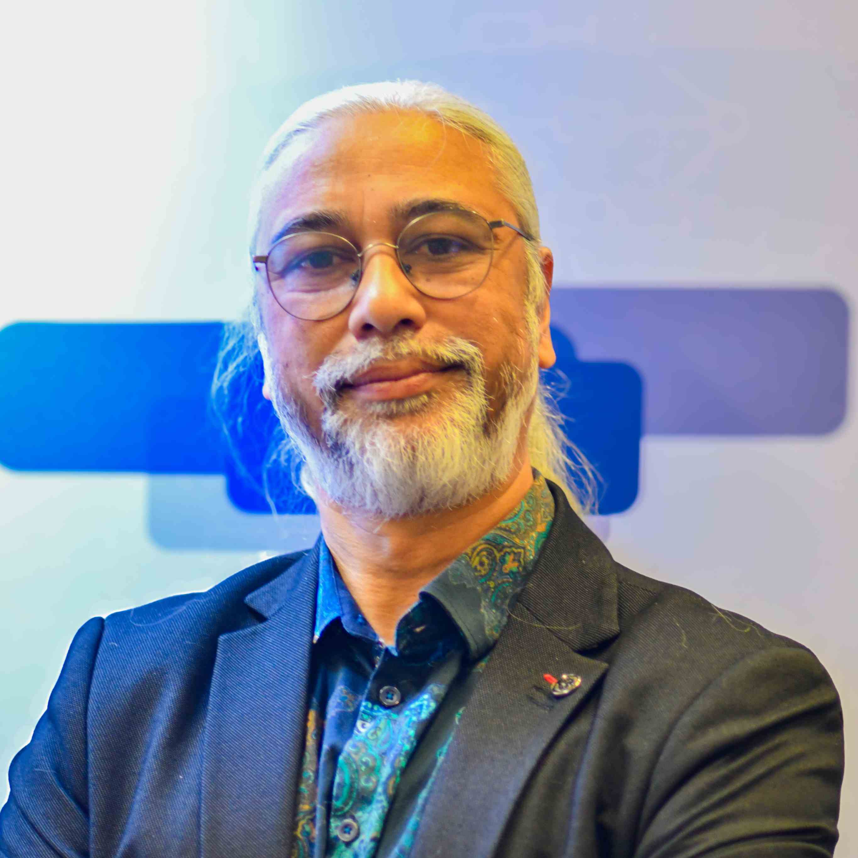 image of people working in an office setting (for an ai saas company)