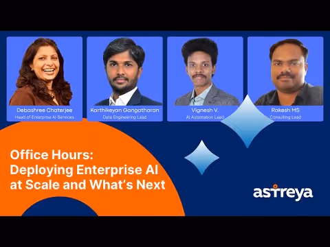 Office Hours: Deploying Enterprise AI at Scale: Lessons, Pitfalls, and What’s Next