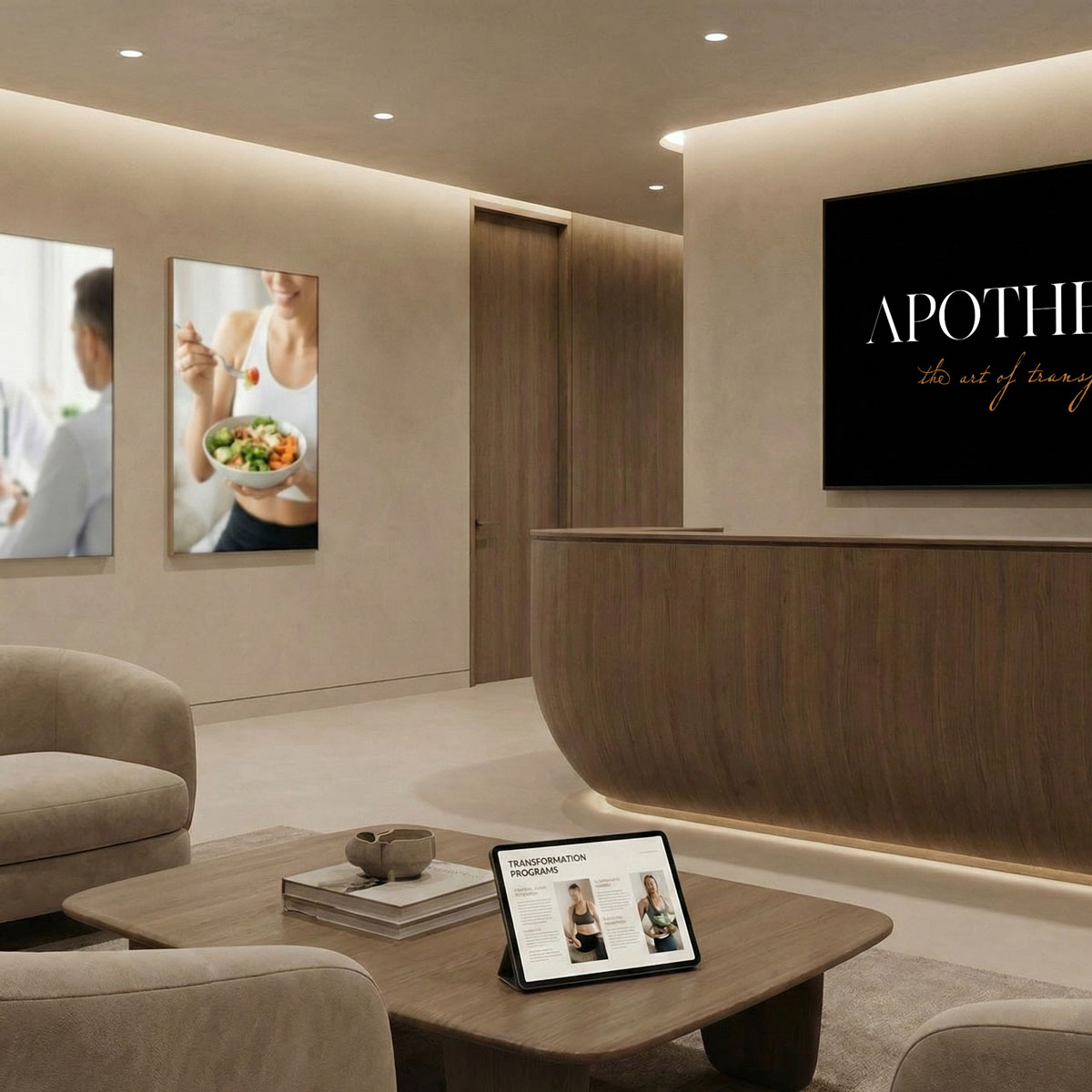 Apotheosis facility interior