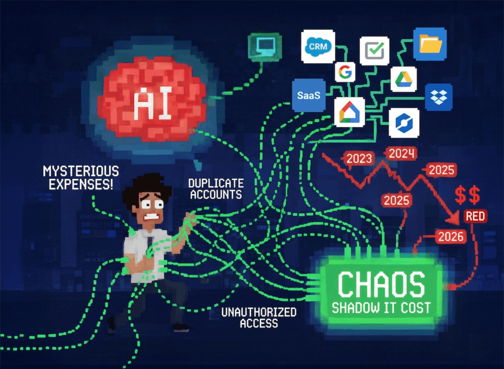 The SaaS Sprawl Problem: The Real Cost of Shadow IT