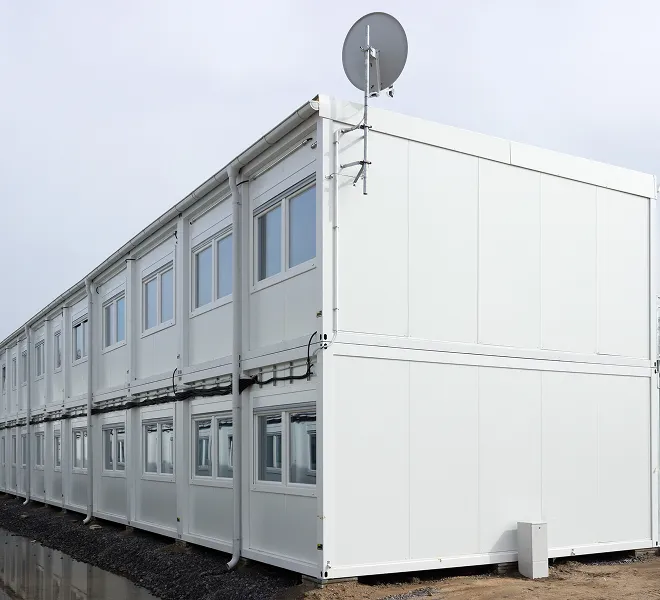 Modular housing units highlight relief efforts by South Florida Horsemen’s Group.