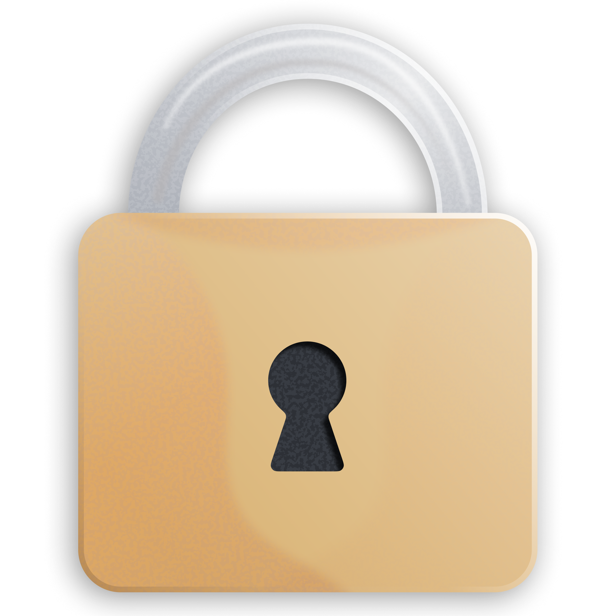 A security lock illustration
