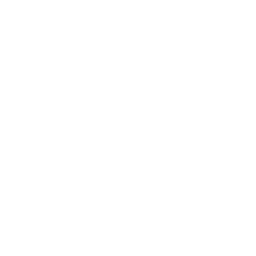 Icono blanco de un maletín delante de un gráfico de barras, representando análisis financiero o empresarial.