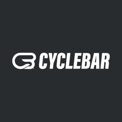 CycleBar logo in white on a dark background.