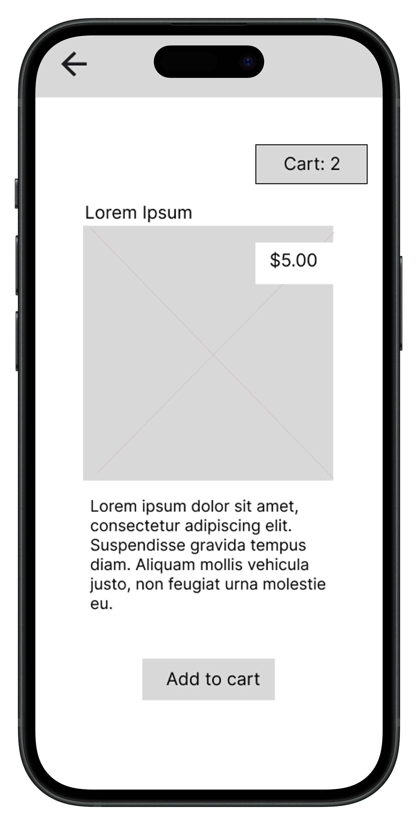 Vanilla latte in a clear glass cup on a matching saucer with latte art on top, priced at $5.00.