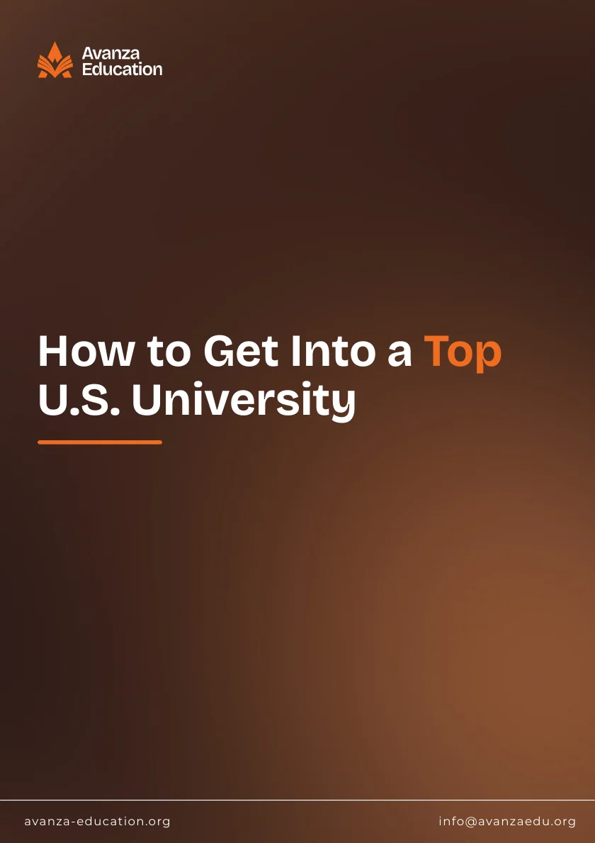 Cover of the guide: How to Get Into a Top U.S. University