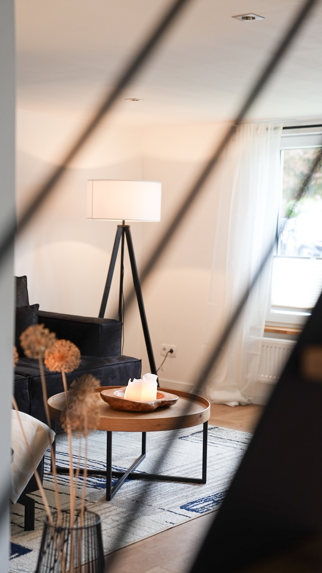 offen gestaltetes Wohnzimmer
