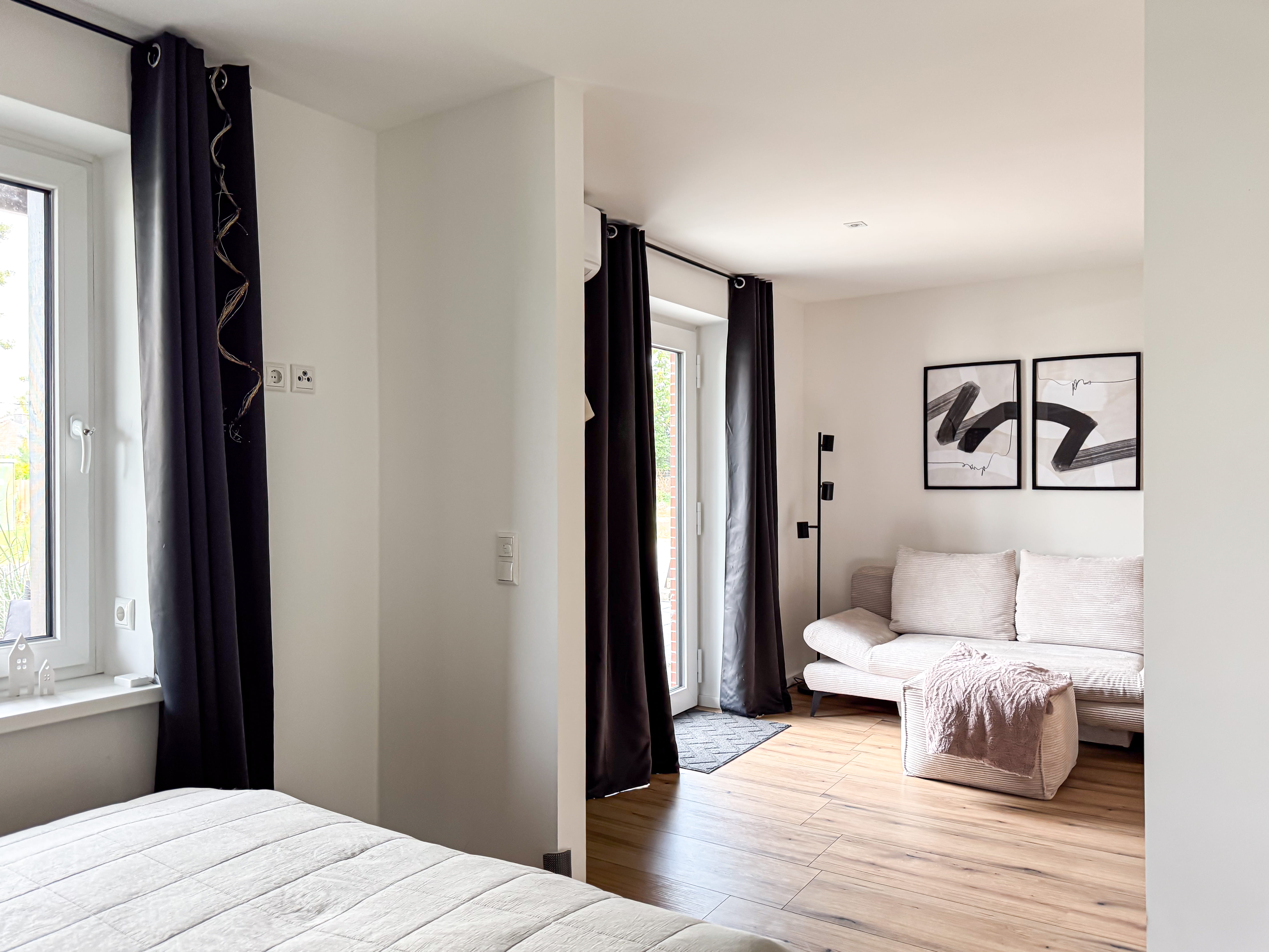 offen gehaltenes Apartment
