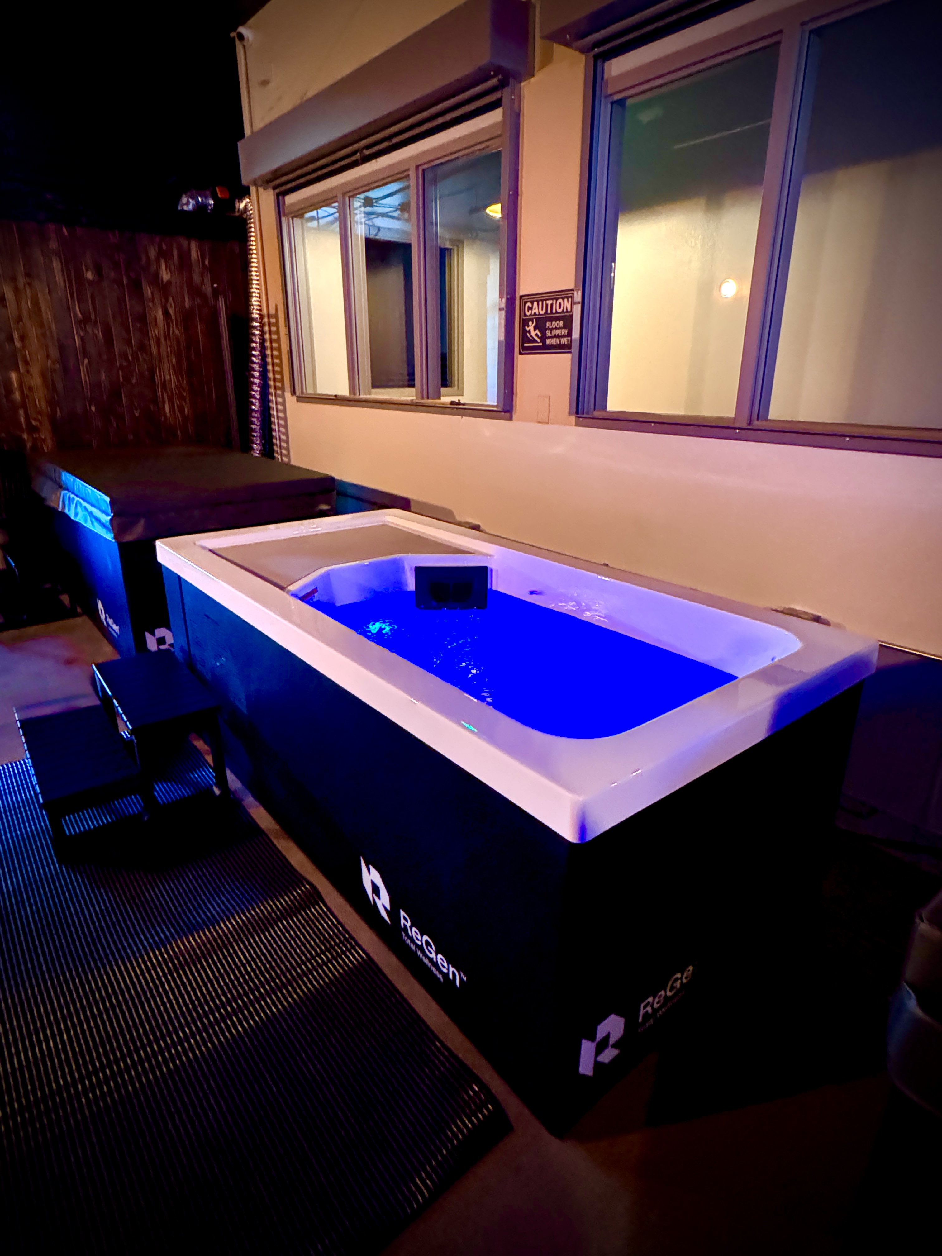 treatment room in a spa clinic