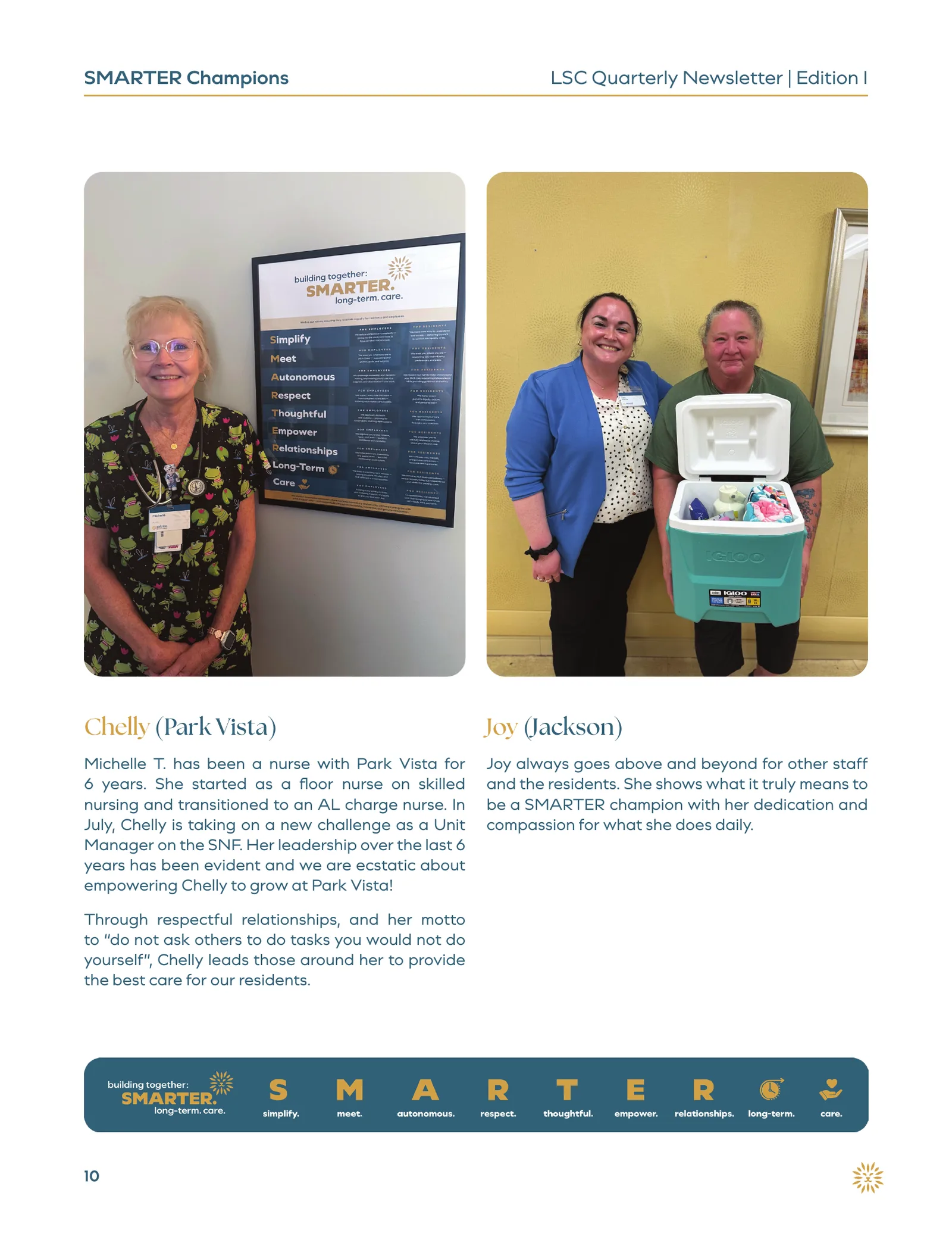 Lionstone Quarterly Newsletter page 10