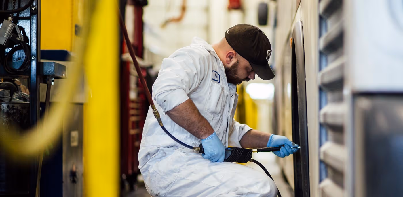Community Transit maintenance mechanic working