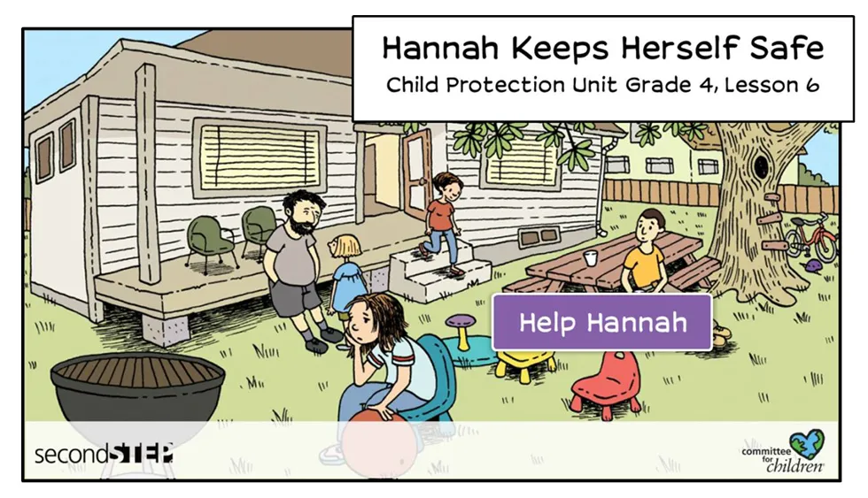 Talking About Hannah Keeps Herself Safe