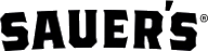 Logo text reading SAUER'S in bold, stylized uppercase letters.
