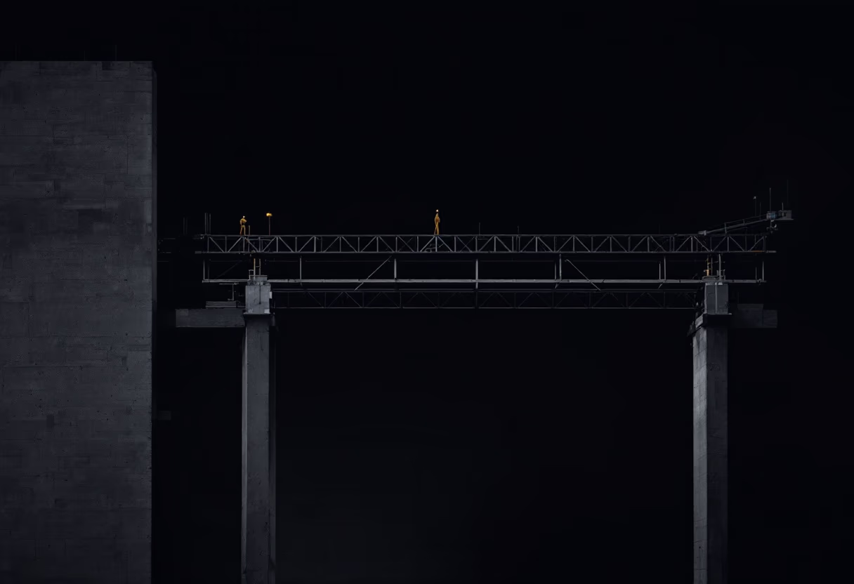 [background image] image of landmark project (for a construction company)