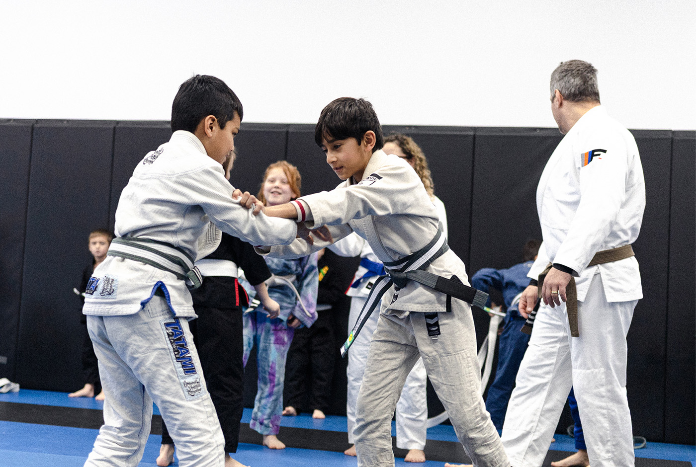 Training at Woodstock BJJ Academy