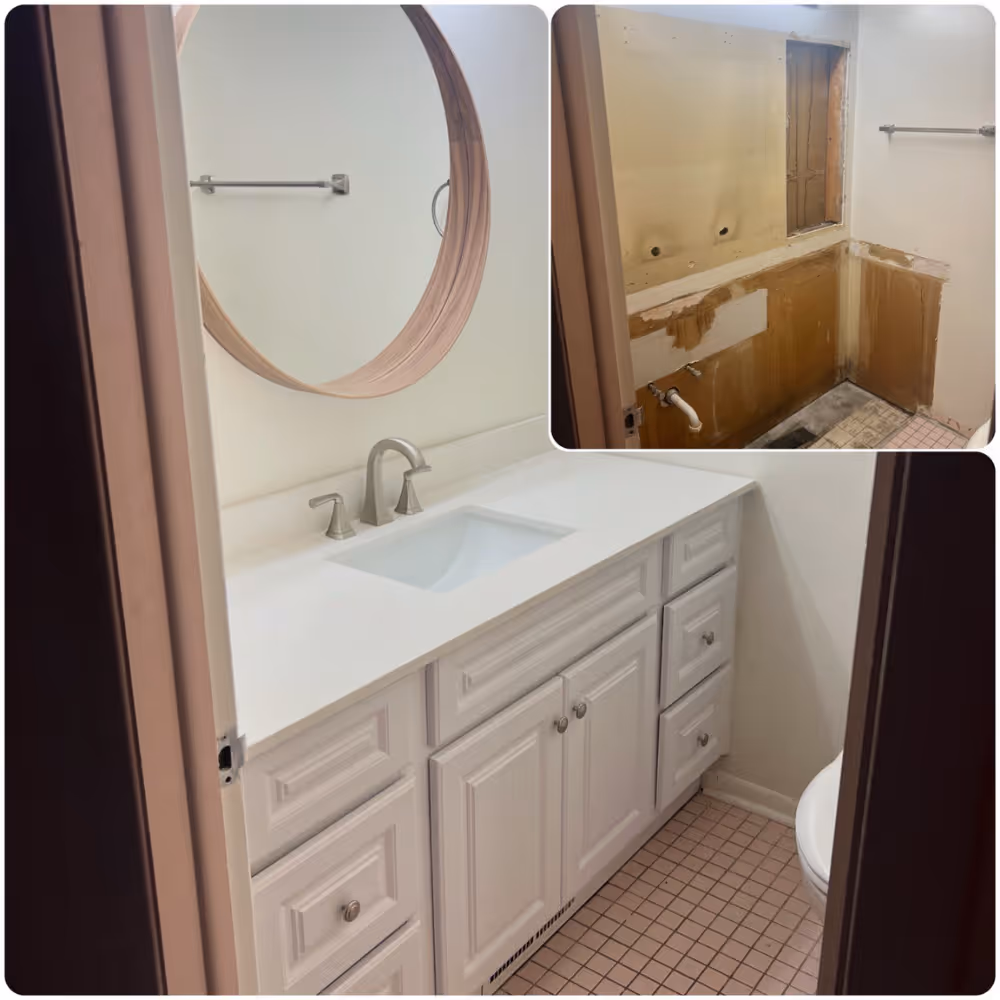 Vanity Installation in Naperville