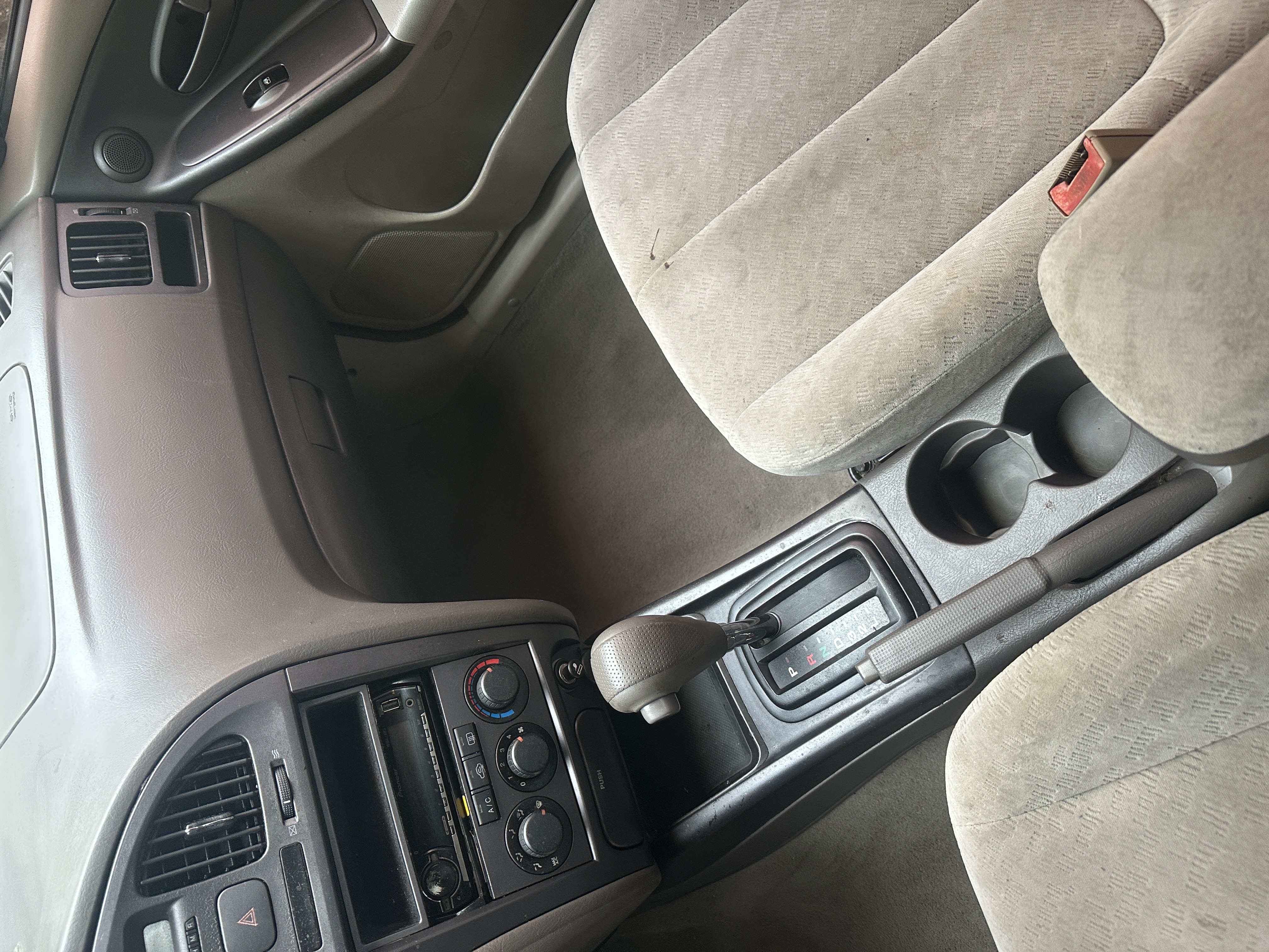 Clean car interior after mobile detailing service in Prince George VA with vacuumed seats and floors