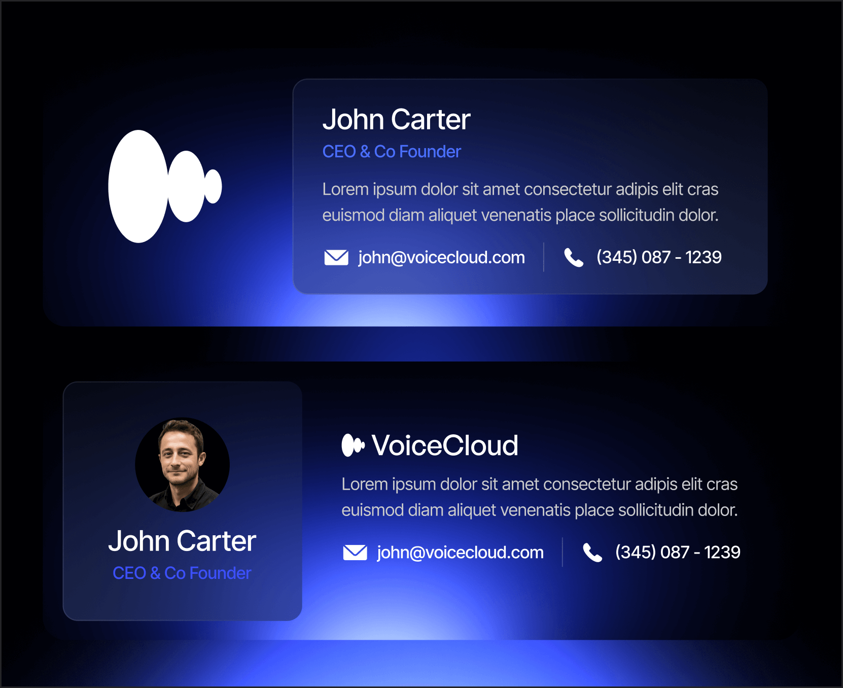 VoiceCloud - Email Signature - Text to Speech App Webflow Template | BRIX Templates