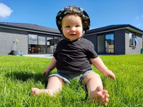 Frame of house during construction