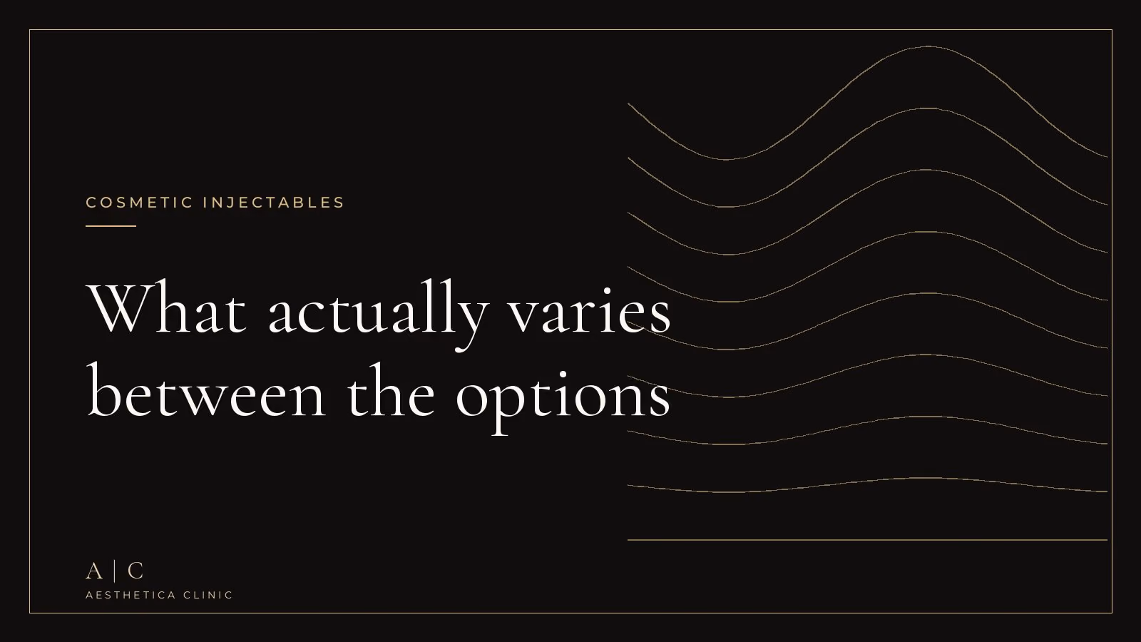 Anti-wrinkle injections: what actually varies between the options