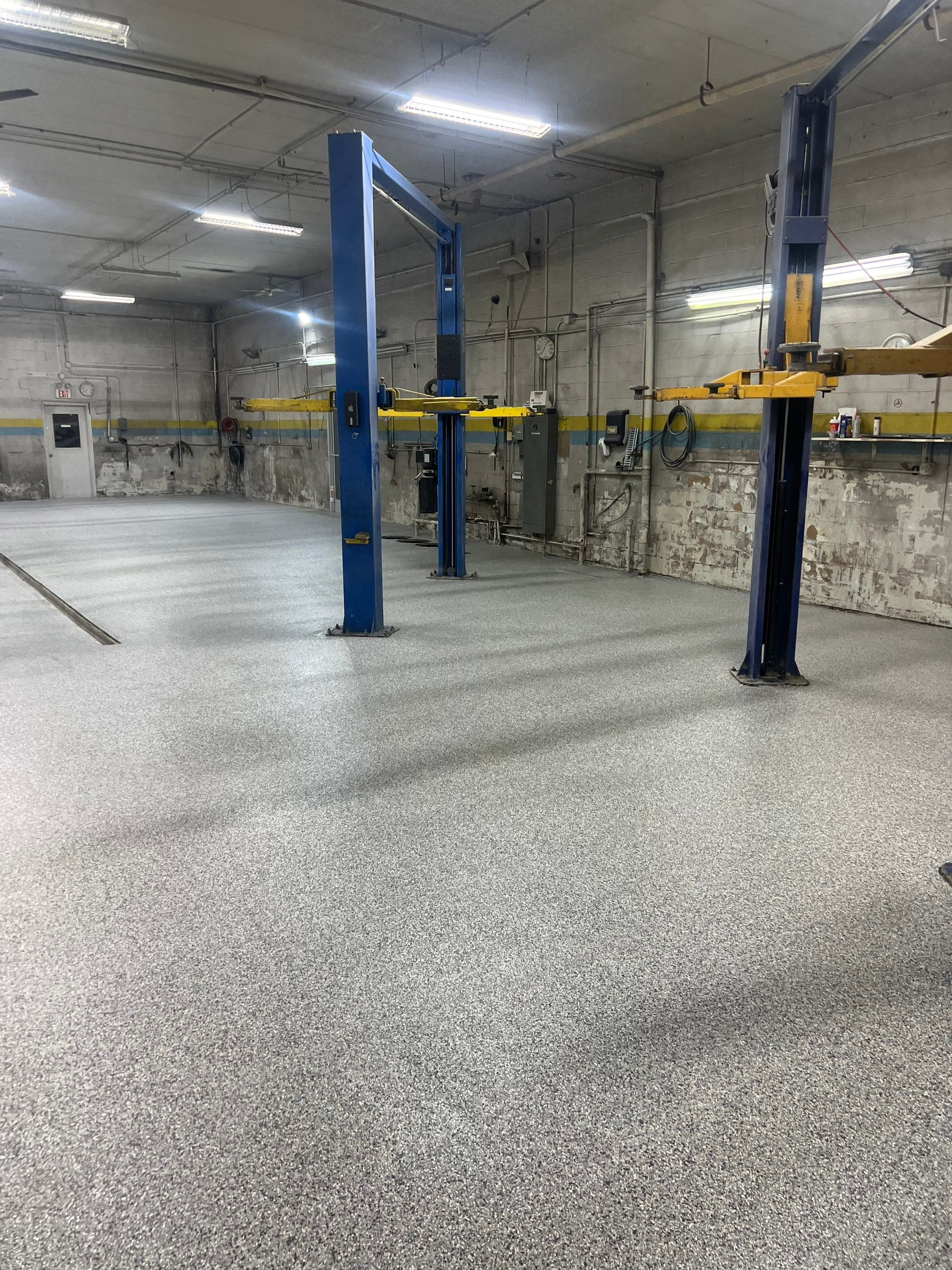 Decorative Chip Floor System