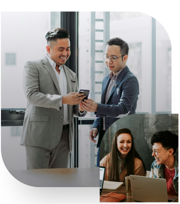 A recruiter working with a potential employee