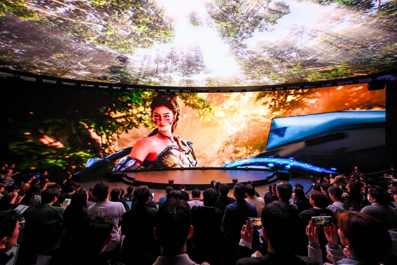 LED sphere rental for events with immersive 360-degree digital content