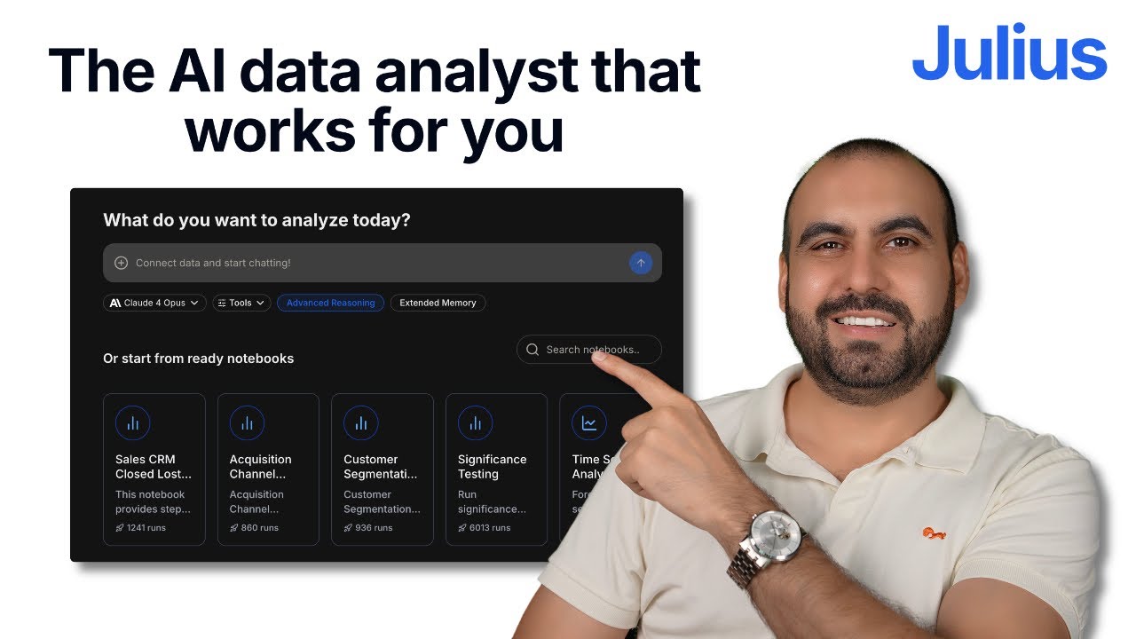 Comment utiliser Julius AI pour analyser ses données