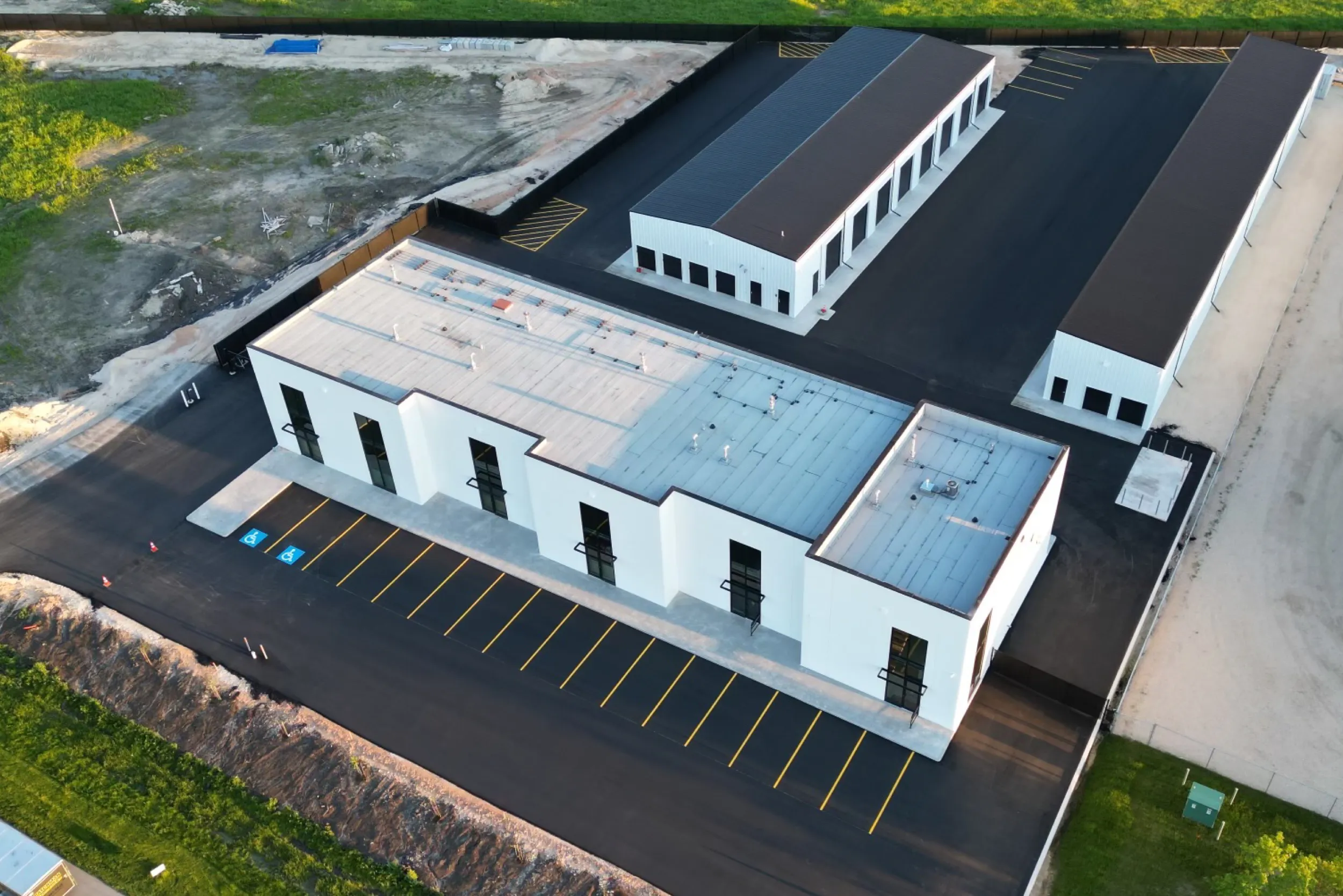 Commercial new build construction Winnipeg - New commercial building development and construction project by Bosk Construction general contractor