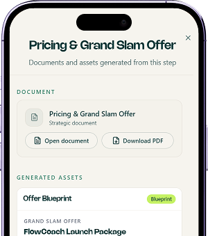 Solvee AI business advisor - offer and outreach builder