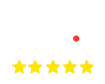 Clutch wordmark with five gold stars below.