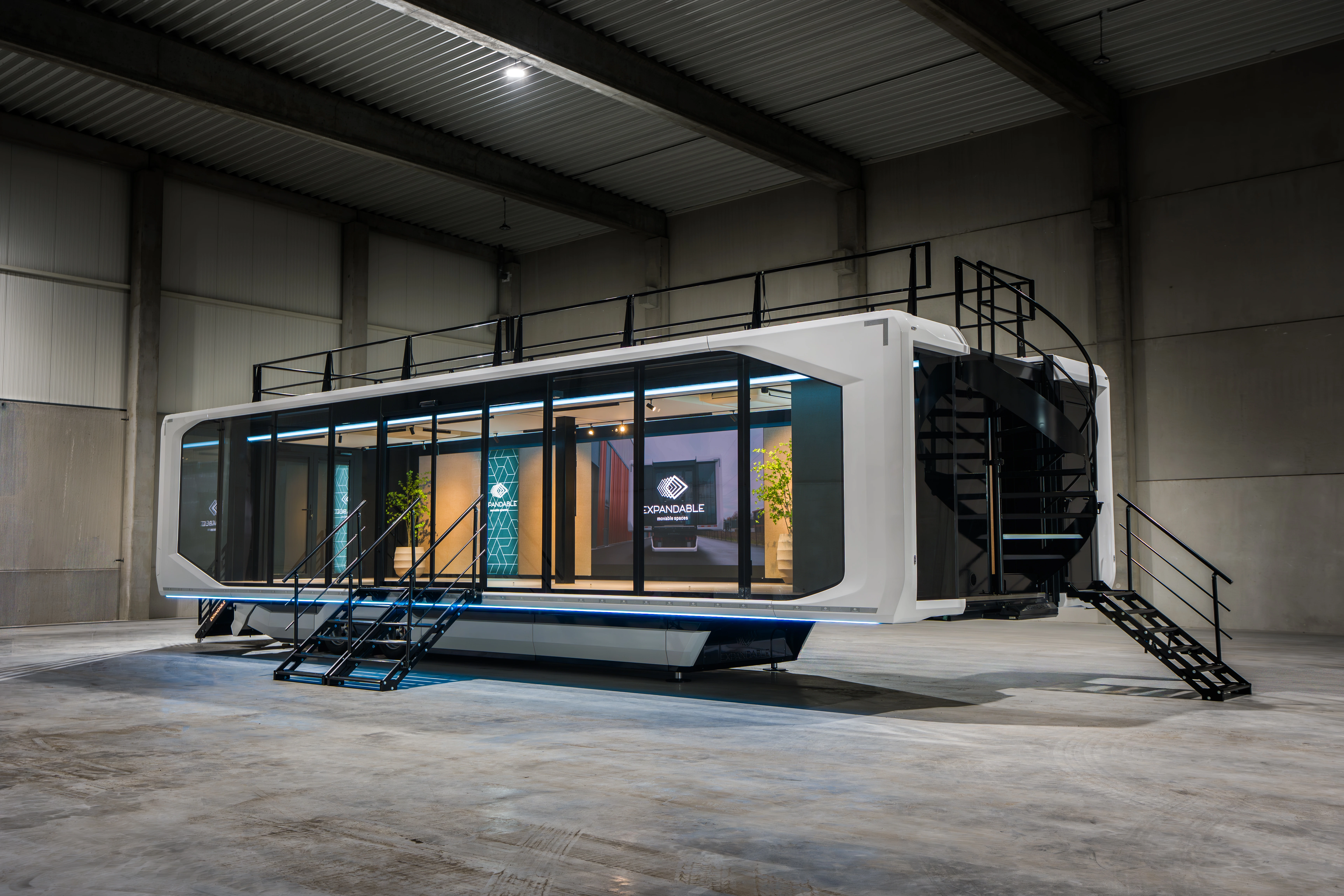 Mobile chemistry lab operating at a European research site