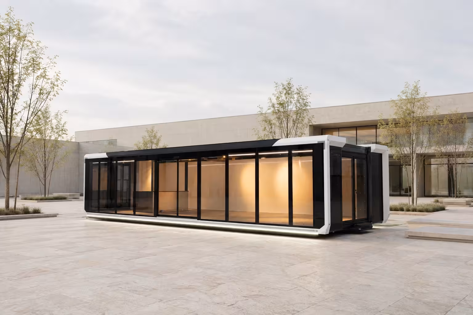 Expandable Hybrid Trailer