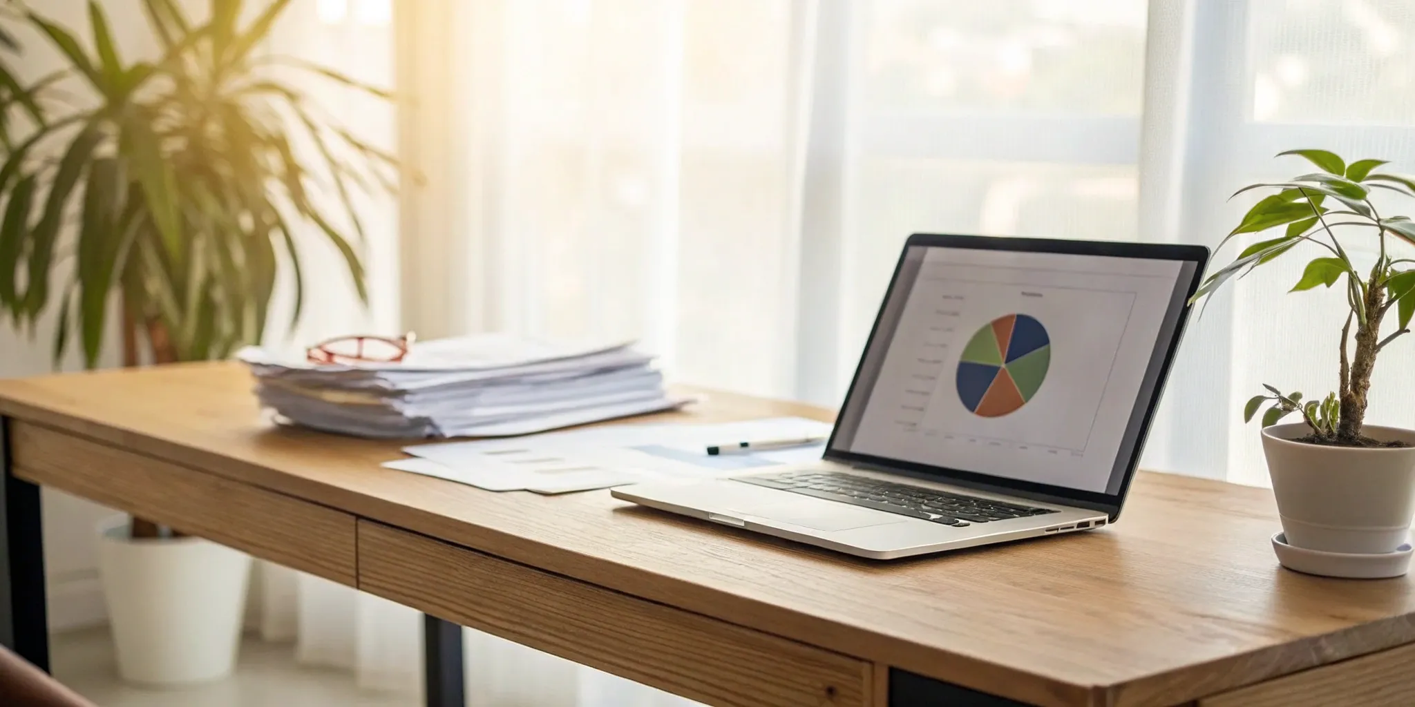 A tenant background check on a laptop showing how far back a person's financial and criminal history goes.