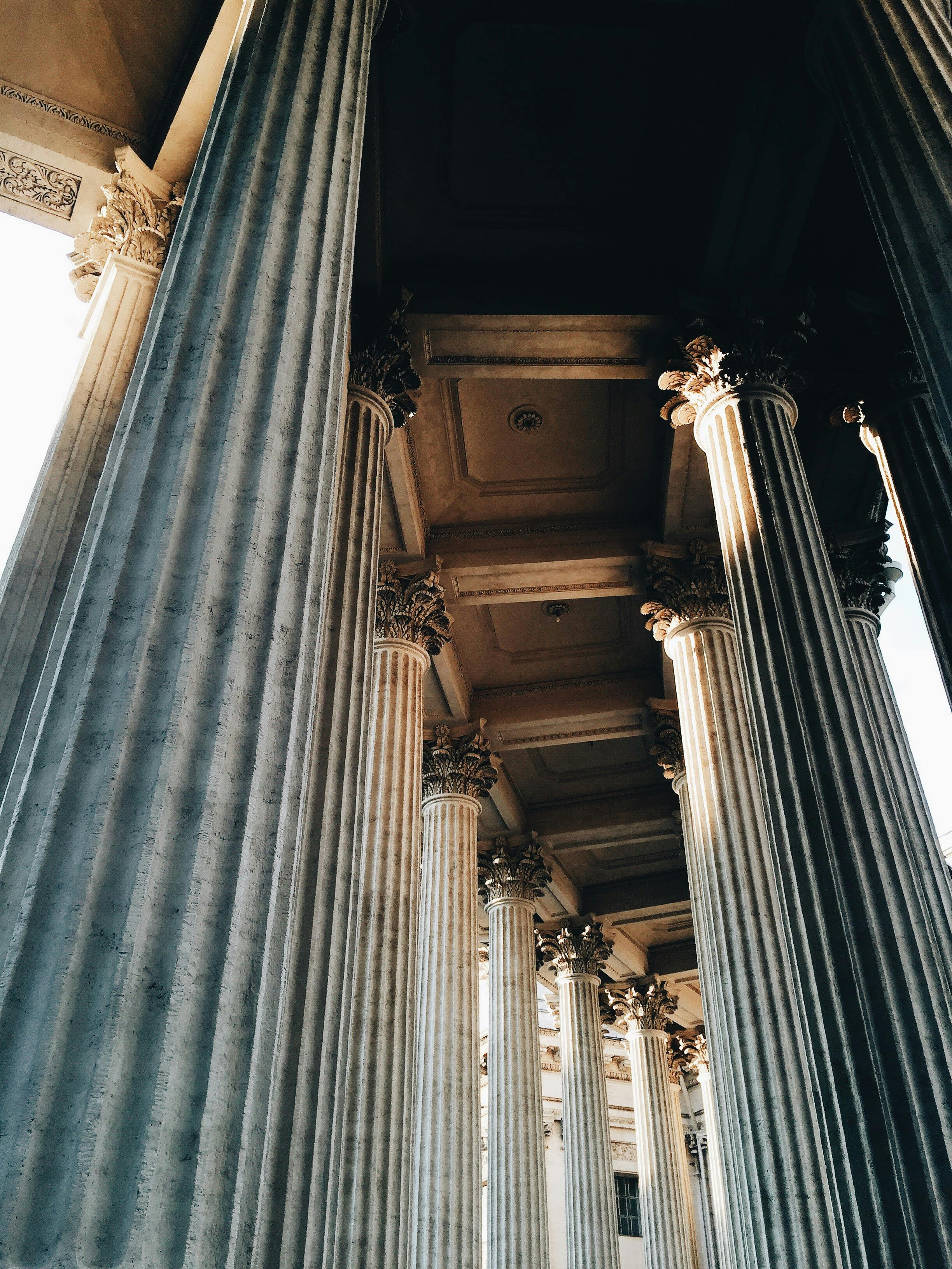 [background image] image of a work desk with a laptop and documents (for a ai legal tech company)