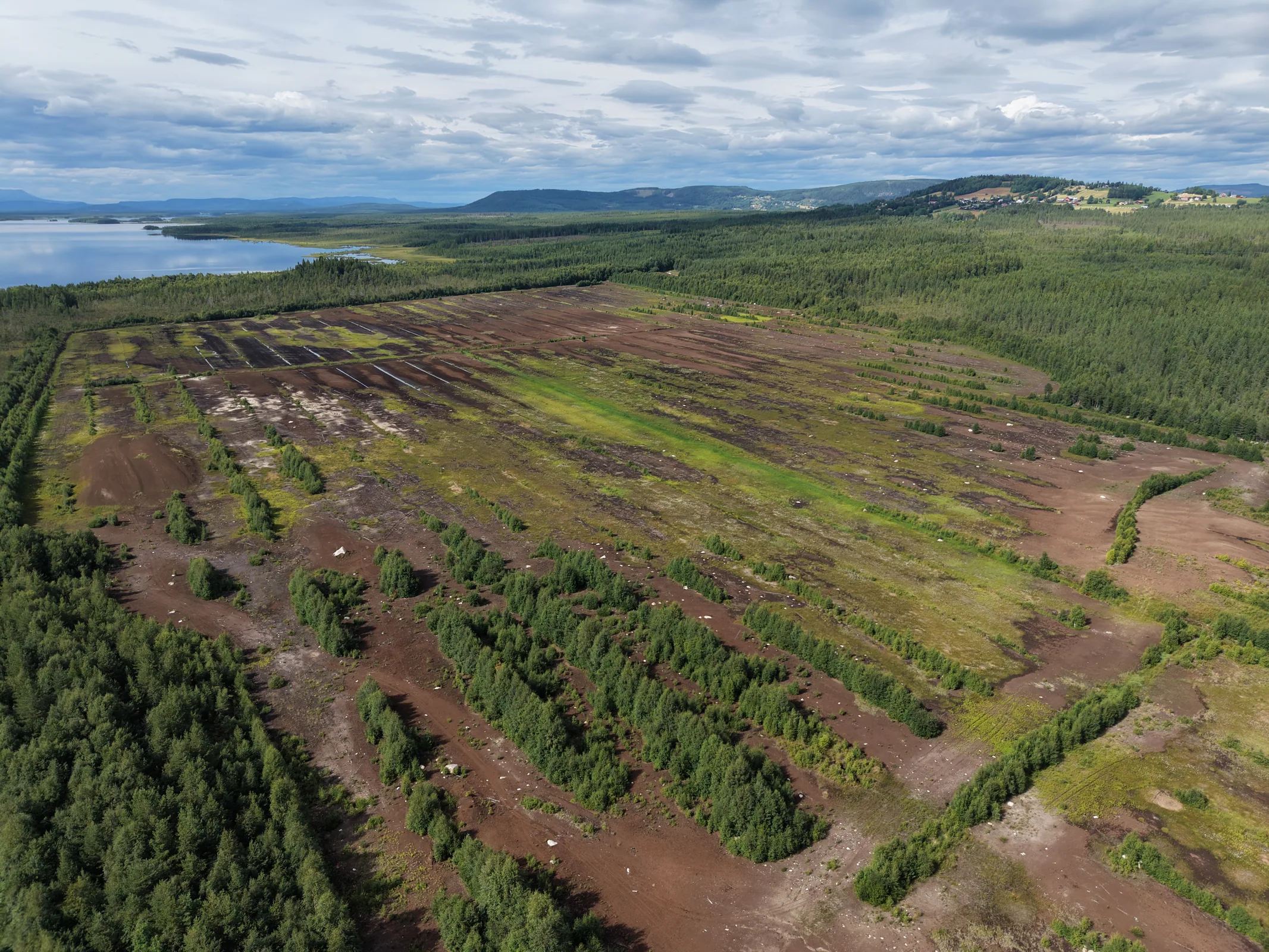 Storflon peatland aerial photograph 7