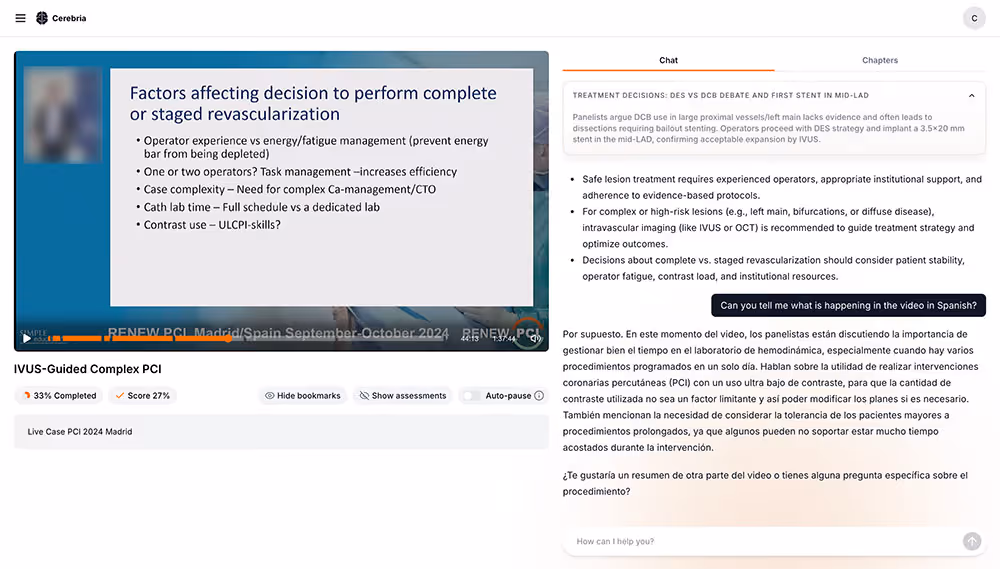 multilingual interface