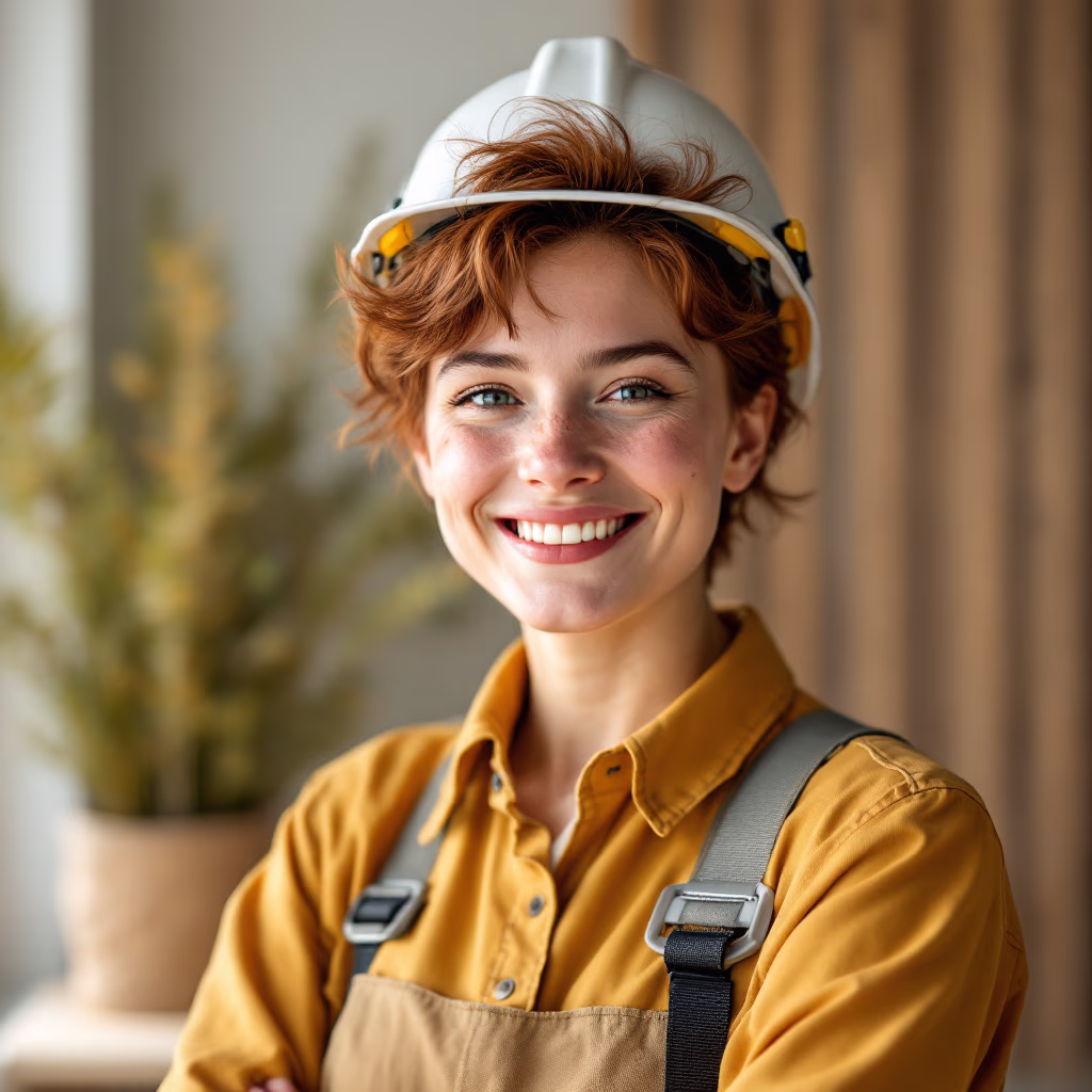 [headshot] image of customer (for a construction company)