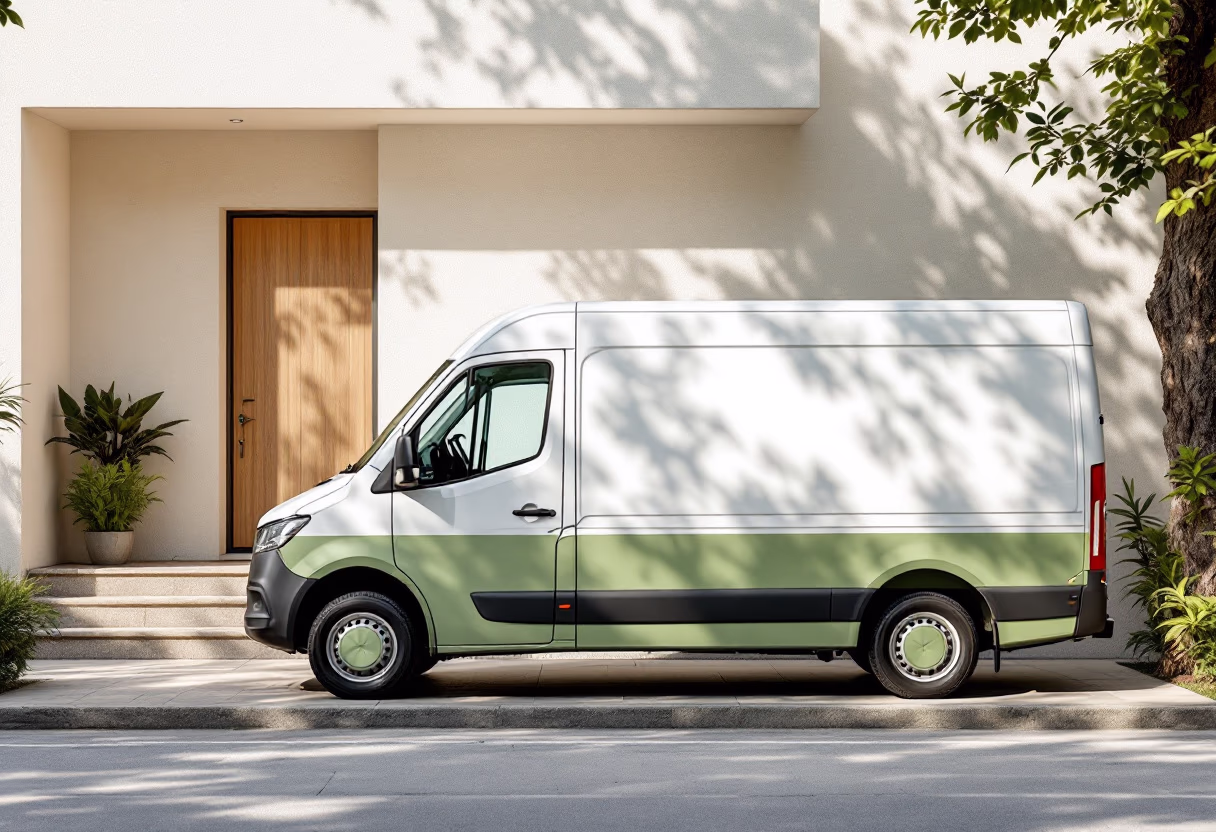 image of delivery van