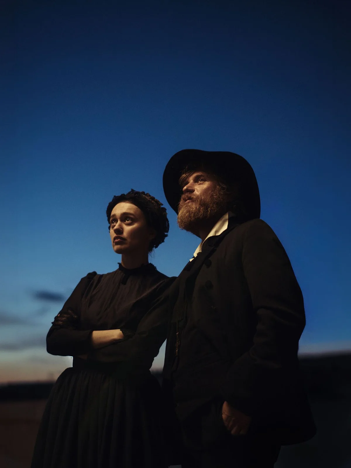 Newlyweds Fyodor Dostoevsky and Anna Dostoevskaya
