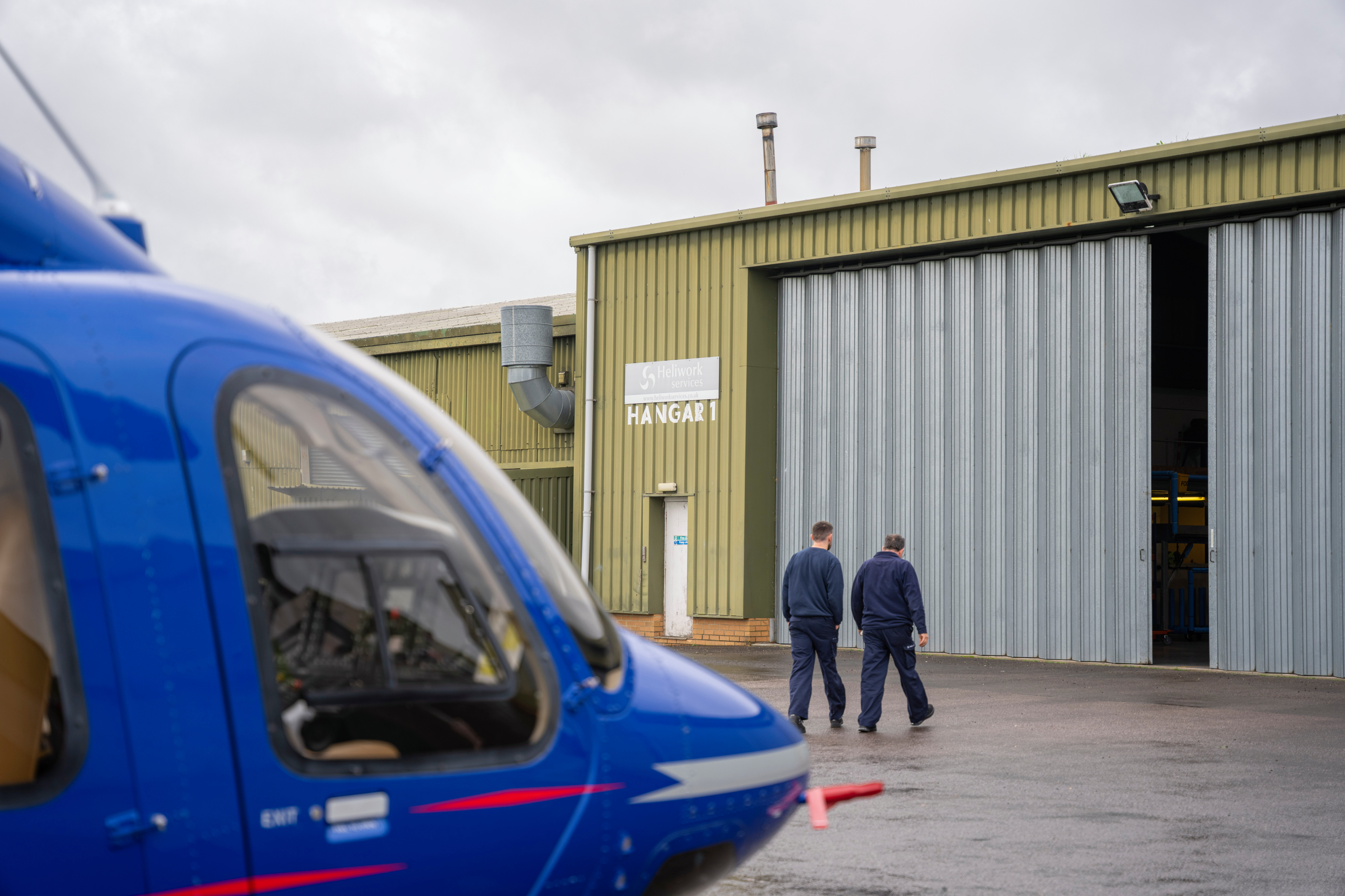 image of aircraft services in action