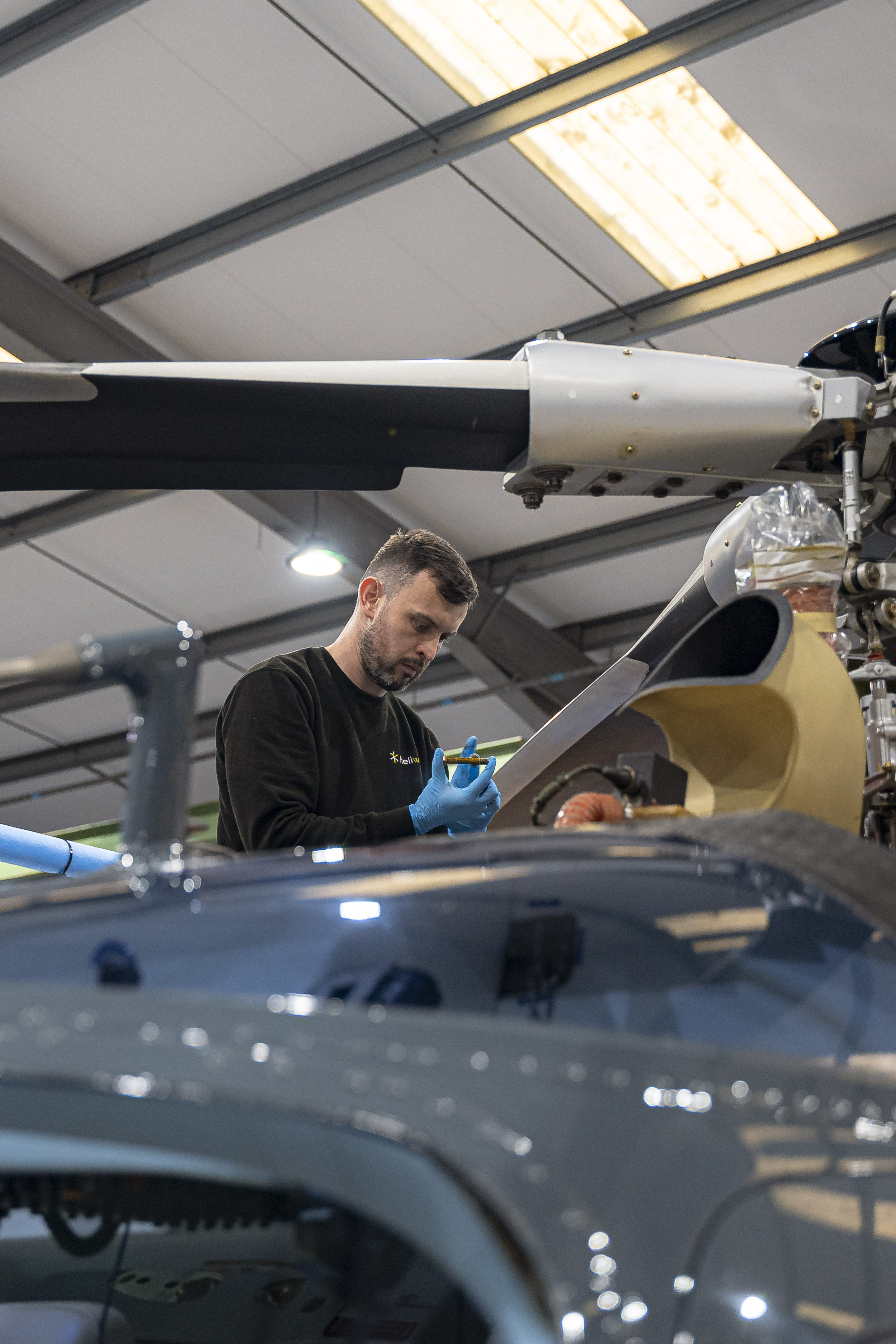 image of aircraft services in action